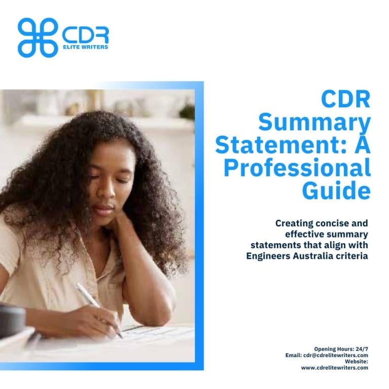 Learn to craft a compelling CDR Summary Statement for Australian skilled migration with our expert guidelines—ensuring success for engineers.