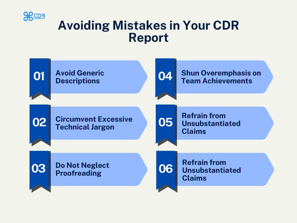 Writing a flawless Competency Demonstration Report (CDR Report): Avoiding Mistakes in Your CDR Report.