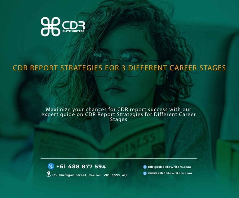 Maximize your chances for CDR report success with our expert guide on CDR Report Strategies for Different Career Stages